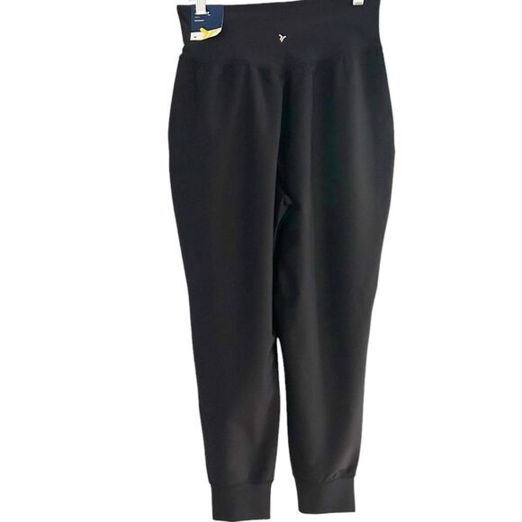 Old Navy Black High-Waisted PowerSoft Pocket Joggers Size Medium New with tags - Picture 3 of 12